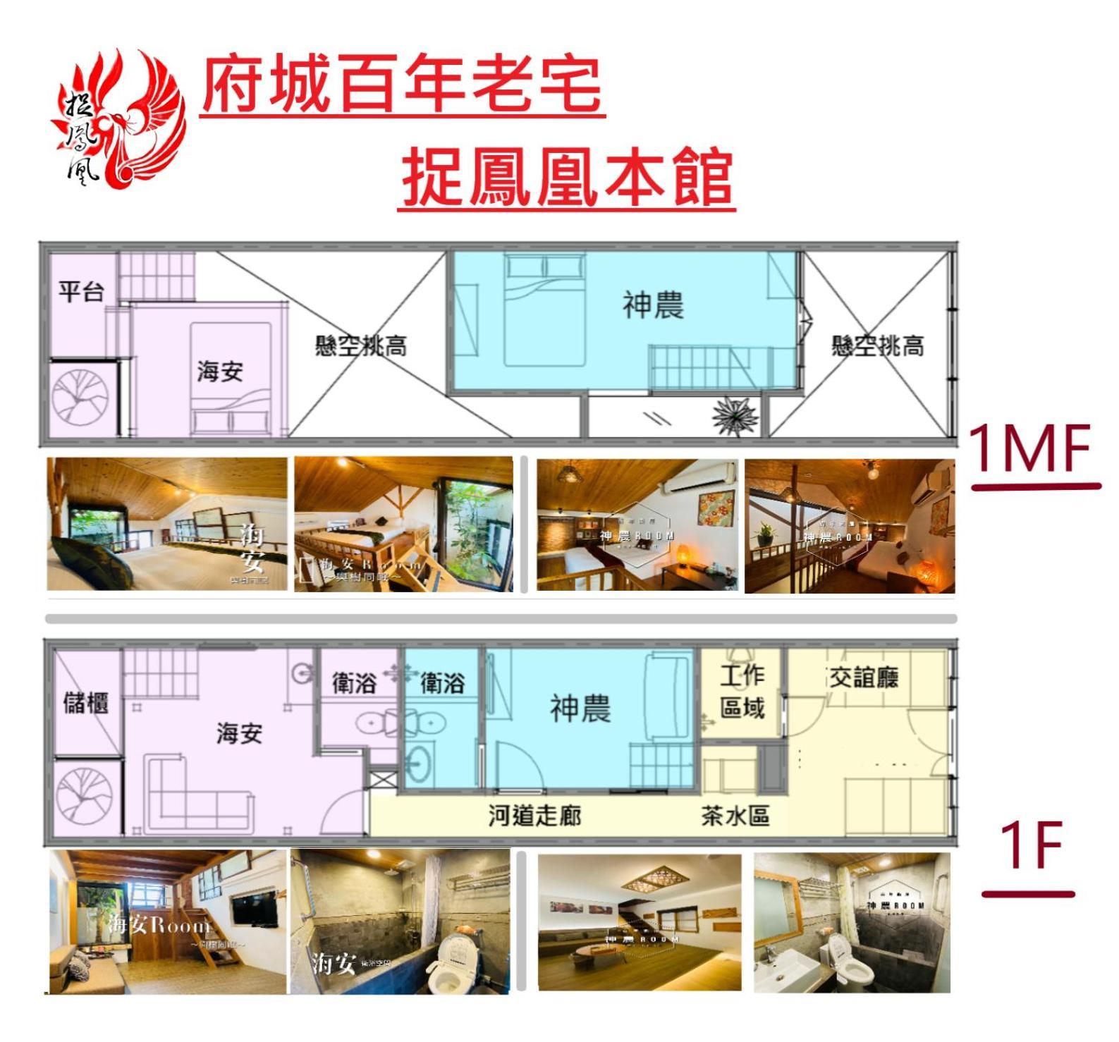 捉鳳凰 台南百年老宅包棟導覽民宿系列catchphoenix Centennial Guesthouse Екстериор снимка